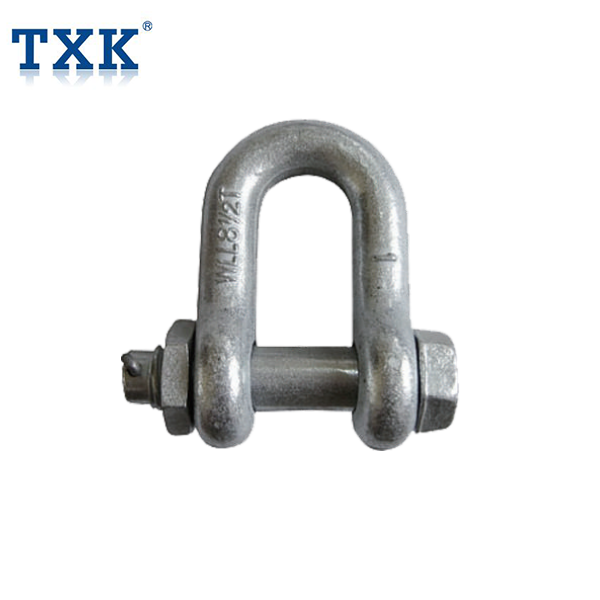 Screw pin anchor shackle